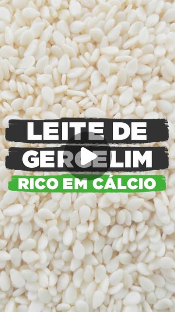 Leite Vegetal de Gergelim