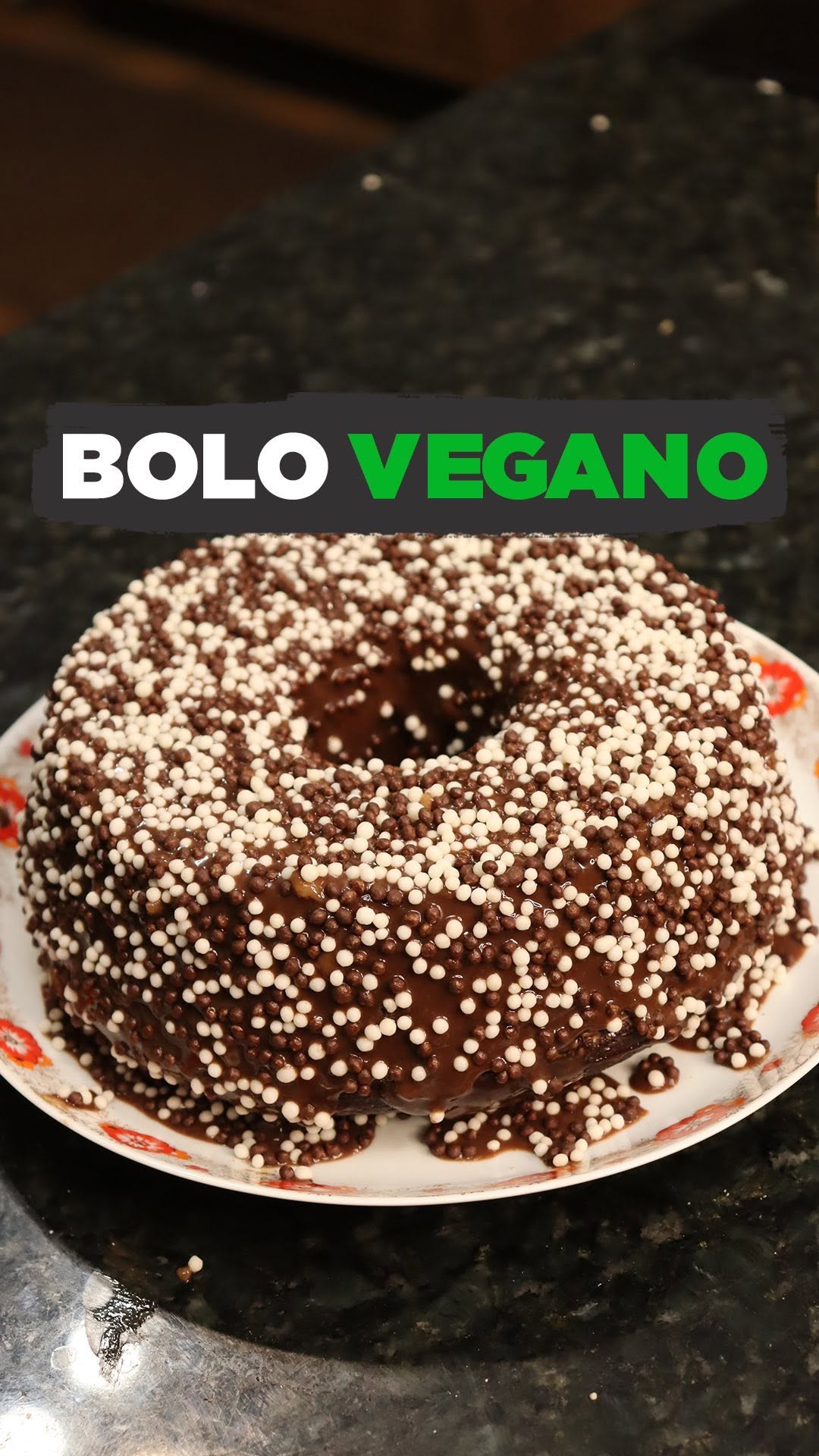 Bolo Vegano Super Barato e Facil